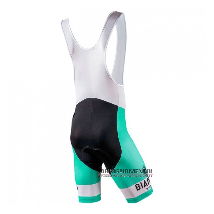 Abbigliamento Bianchi 2021 Manica Corta e Pantaloncino Con Bretelle Nero - Clicca l'immagine per chiudere